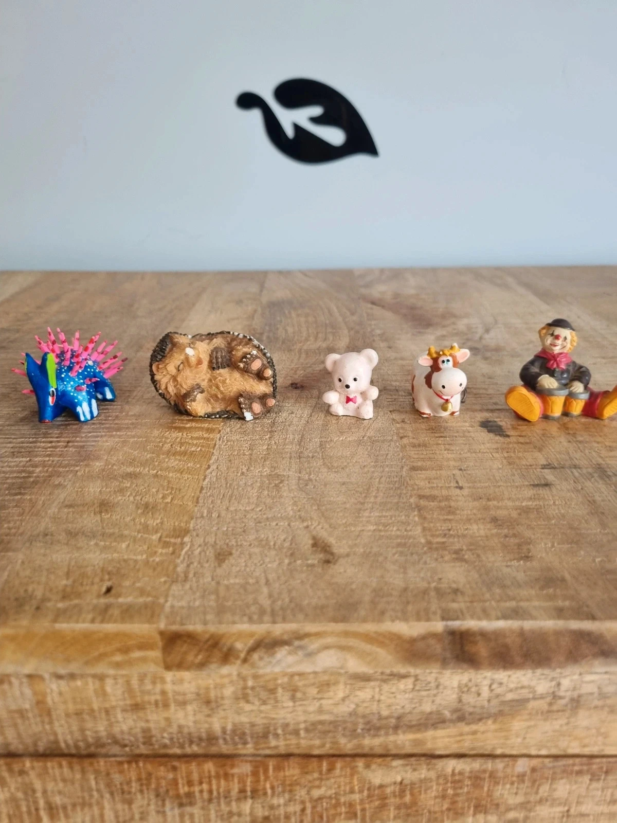 Lot de figurines décoratives animaux)